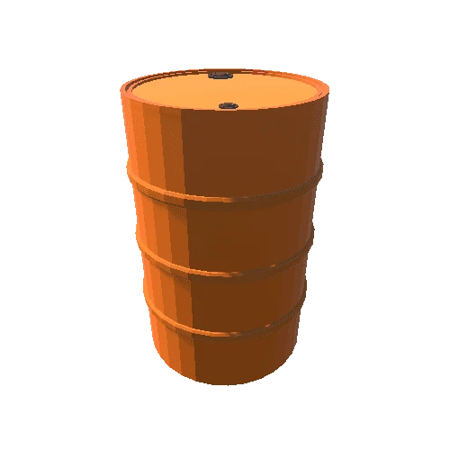 Industrial Barrel Orange